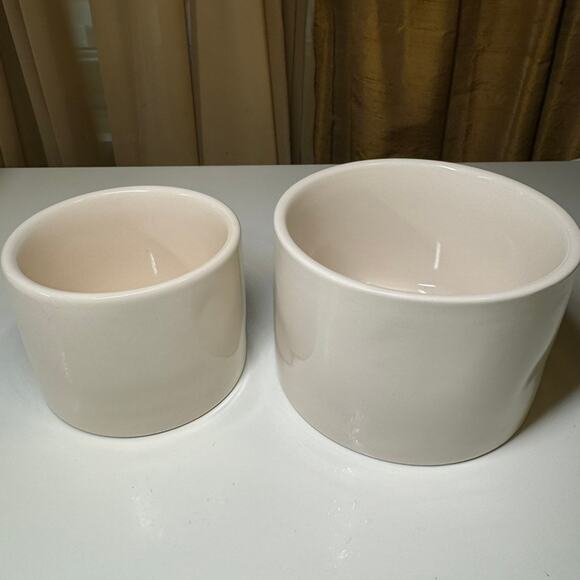 Rae Dunn Artisan SALSA & GUAC Dip Bowls Set Ceramic Farmhouse Kitchen Decor - Picture 3 of 7